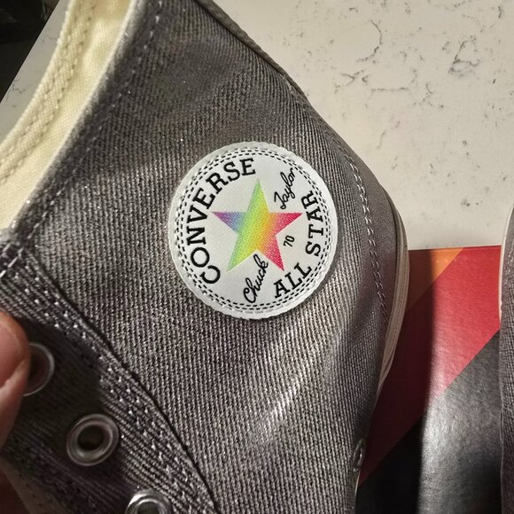 NEW 2024 Chuck 70 High Pride 2024 Converse Sneakers Chuck 70 A10214C SIZE 10 NEW - Picture 7 of 16